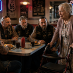 Die Biker und die alte Frau